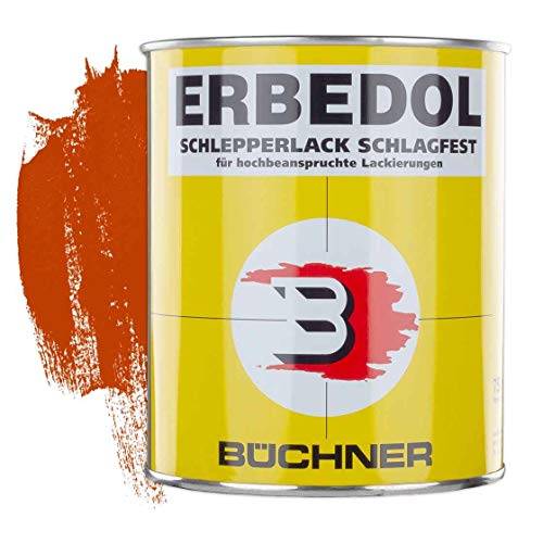 ERBEDOL | Schlepperlack | Atlas | orange | SL2300 | bis 1986 | 0,75 | Farbe | Traktor | Auto | Farbton | Lackierung | kratzfest | wetterfest | stoßfest | Schlepper | glänzend | universal