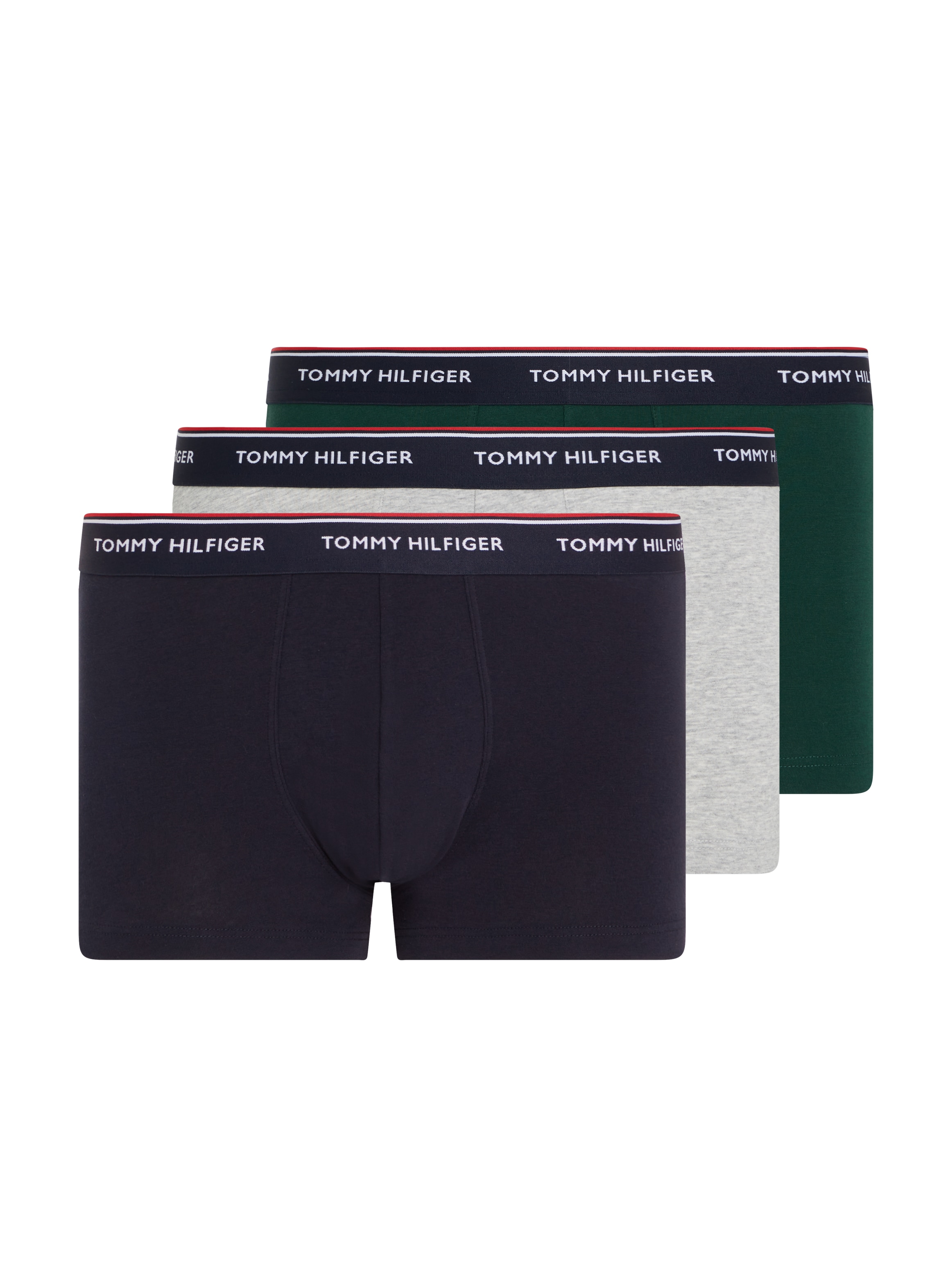 Tommy Hilfiger Underwear Trunk "3P TRUNK", (Packung, 3 St., 3er-Pack), mit Logo-Elastikbund