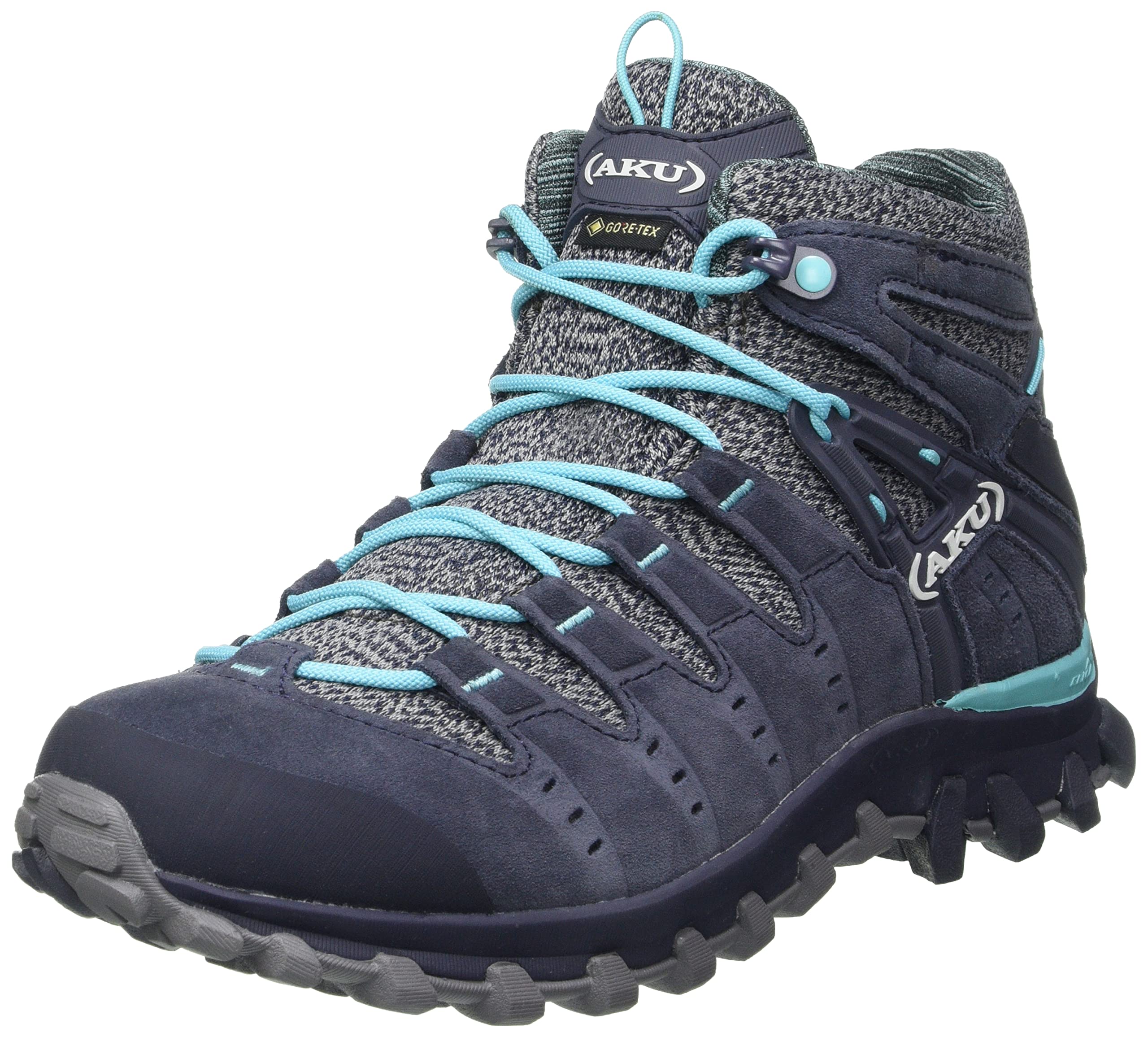 AKU Damen ALTERRA LITE MID GTX W's Bootsschuh, Anthracite/Light Blue, 40.5 EU