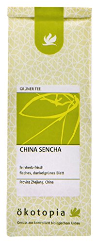 Ökotopia Grüner Tee China Sencha, 5er Pack (5 x 100 g)