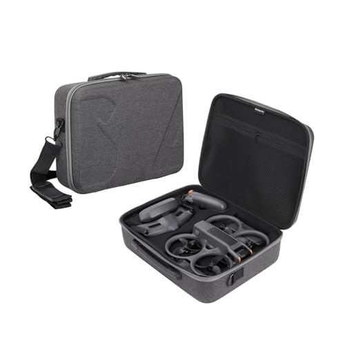 ZJRXM Tasche für DJI Avata 2 Drone Zubehör, Tragbare Reise Tragetasche für DJI Avata 2, Tasche für DJI Goggles 3