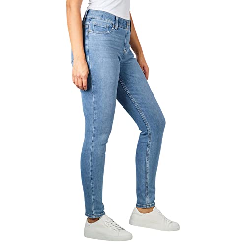 Lee Damen Jeans Comfort Skinny Shape - Skinny Fit - Blau - Modern Blue W27-W38 Stretch 71% Baumwolle, Größe:W 31 L 31, Farbvariante:Modern Blue L34DTWII