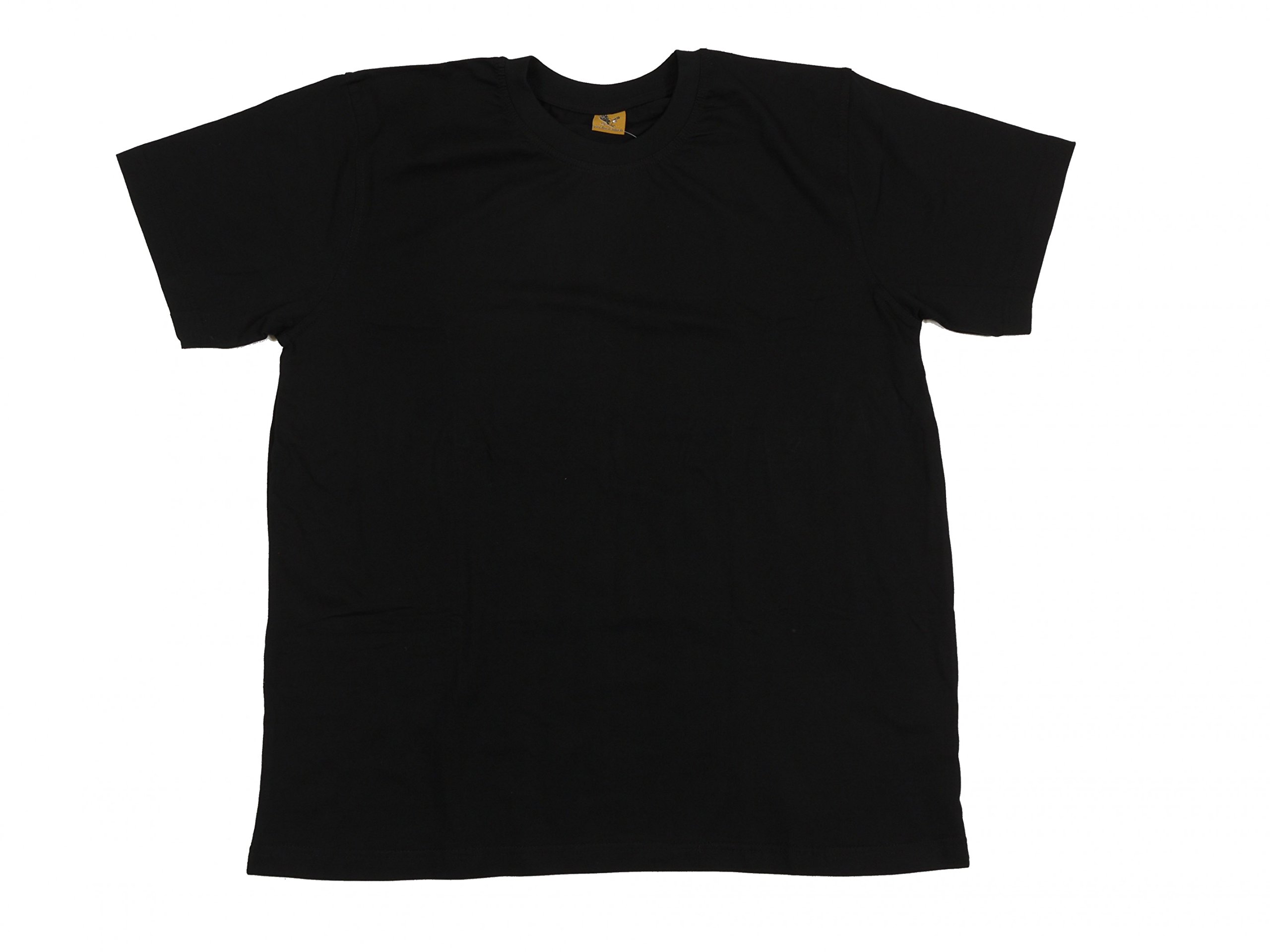 Abraxas Rundhals T-Shirt Herren- Übergröße bis 12XL, schwarz, Größe:4XL