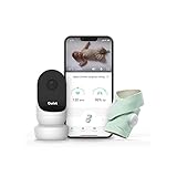 Owlet Babyphone Duo - Smart Sock + Neue Cam 2 Kamera mit Weinen-meldungen - Baby-Socke mit Pulsoximeter Funktion + mobiles Videobabyphone im Bundle mit App