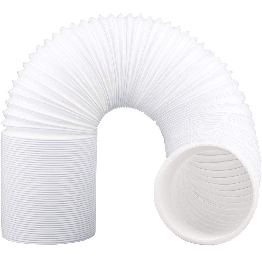 Abluftschlauch für tragbare Klimaanlagen, PVC-Verlängerung, Lüftungsschlauch, Entlüftungskanal, Verlängerung, Auspuffschlauch, 12,7 cm Durchmesser, Universal mit Länge 149,9 cm