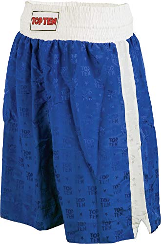 TopTen Shorts „Simple Stripe“ - Gr. XL = 190 cm, blau-Weiss