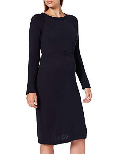 ESPRIT Maternity Damen Dress Knit ls Kleid, Night Sky Blue-485, XL