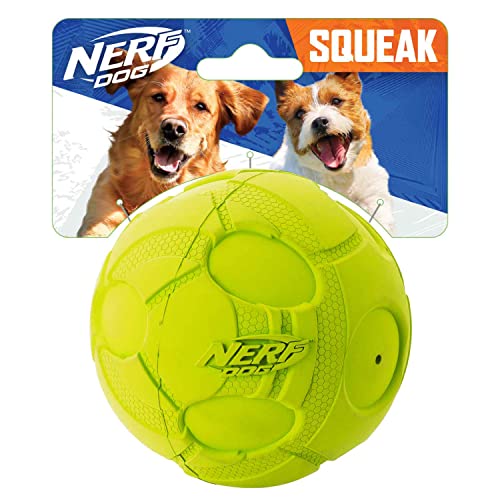 Nerf Dog Quietschball, 9,7 cm, Grün