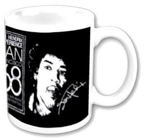 Jimi Hendrix '68 (Mug) Tasse im Geschenkkarton
