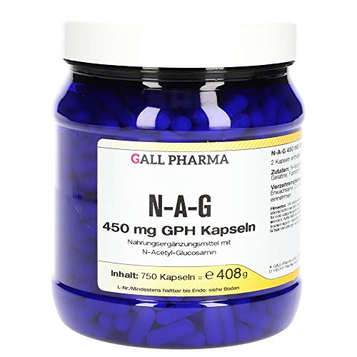 Gall Pharma N-A-G 450 mg GPH Kapseln, 750 Kapseln