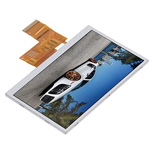 Oumefar 5-Zoll-LCD-Bildschirm, Touchscreen 480 X 272 RGB-Schnittstelle Industrieller Farbbildschirm TFT-Display für Türklingel-Gesichtserkennung