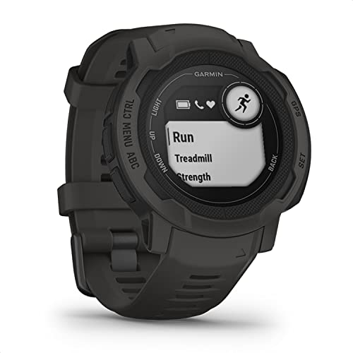Garmin Instinct 2 Rugged GPS Smartwatch, Graphit (erneuert)
