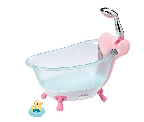 Zapf Creation 824610 BABY born Bath Badewanne mit Duschfunktion und Licht- und Soundeffekten, Puppenzubehör 43 cm, bunt