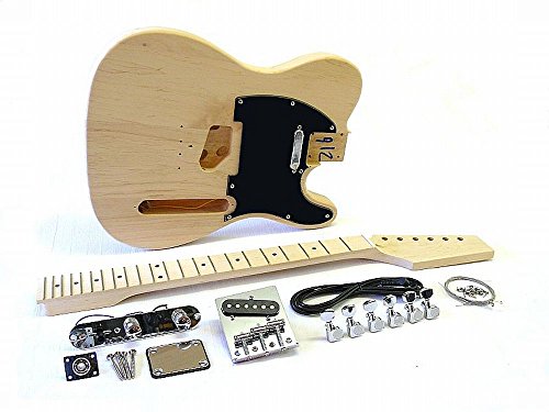 E-Gitarren-Bausatz/Guitar DIY Kit "ML-Factory" Style II Esche Body Standard ohne Binding