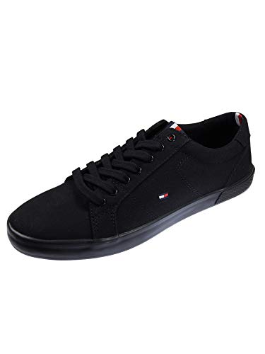 Tommy Hilfiger Herren H2285ARLOW 1D Sneaker, Black, 22 EU