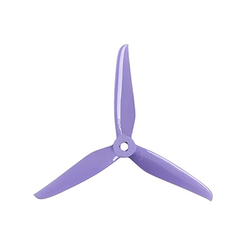 Zubehör für Drohnen 24 Stück for Foxeer Dalprop Nieuwe Cyclone T5143.5 T5146.5 V2 Freestyle Props Racing 5-Zoll-Propeller 5 mm for Popo Voor Rc Fpv Racing Drone (Color : For T5143.5 Purple)