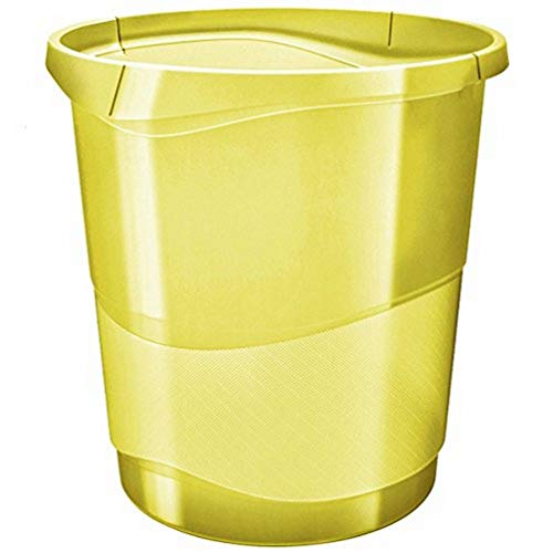 Esselte Papierkorb, 14 Liter, Gelb, Colour'Ice, 626287