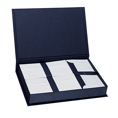 Rössler 1051831009 - Paper Royal - Briefpapierkassette, 40/10/50, A4/DL/DL, blau/weiß