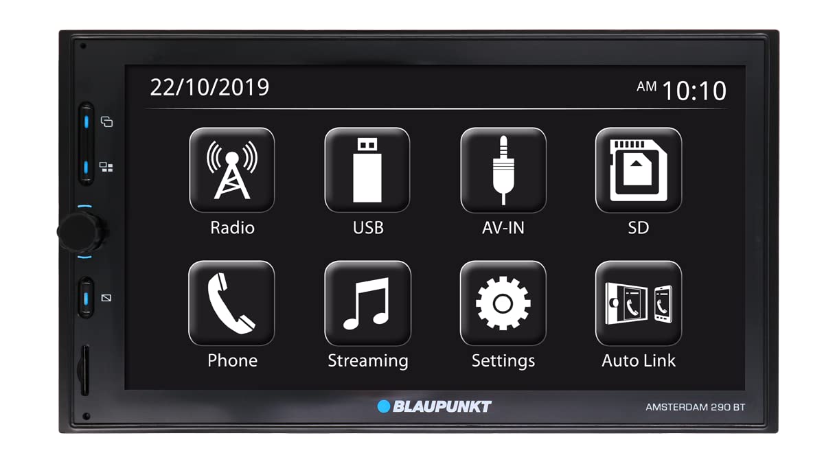 Blaupunkt Amsterdam 290 BT | 6.8'' Touchscreen, Bluetooth-Freisprecheinrichtung, Mirror Mode, USB, SDHC,2002018000006