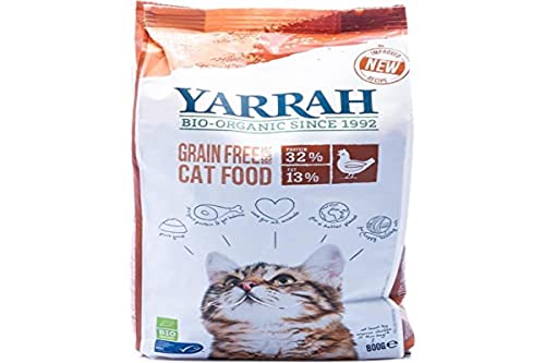 Yarrah Bio Katzenfutter Huhn und Fisch, 800 g