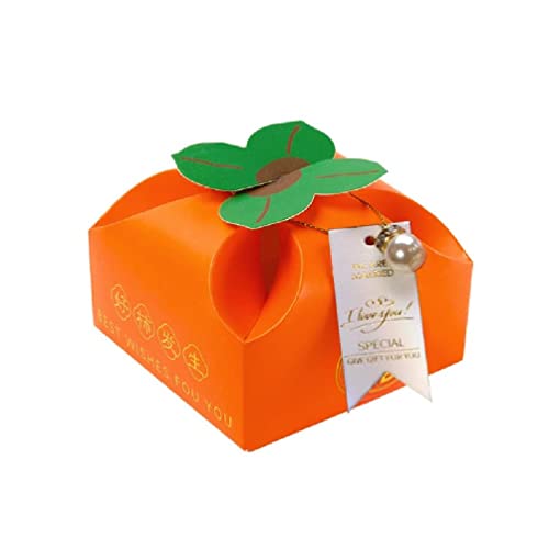 50 Stück Süßigkeiten Boxen im chinesischen Stil Geschenkbox Khaki Form Party Verpackung Boxen Hochzeit Geschenkbeutel für Dusche Süßigkeiten Boxen für Party Gastgeschenke