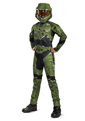 Disguise Offizielles Halo Master Chief Infinite Kostüm für Kinder - L