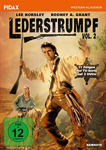 Lederstrumpf, Vol. 2 (Hawkeye) / Weitere 11 Folgen der beliebten Abenteuerserie nach James Fenimore Cooper (Pidax Western-Klassiker) [3 DVDs]