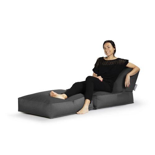 Sitting Point Sitzsack »Twist OUTSIDE«, anthrazit, BxHxT: 70 x 60 x 180 cm - schwarz 2