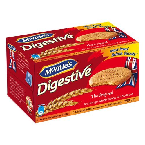 McVities Digestive The Original Weizenkekse 5x250 g (5 Packungen a 250g)