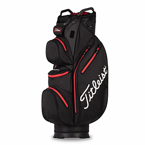 TITLEIST Golftasche Cart 14 STADRY Black/Red