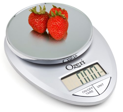 Ozeri Pro Digitale Küchenwaage, 1 g bis 5,4 kg