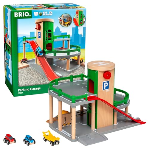 BRIO Spiel-Parkhaus "Brio WORLD Parkhaus Straßen & Schienen"