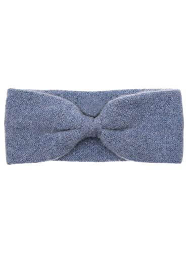 Zwillingsherz Stirnband aus 100% Kaschmir - Hochwertiges Kopfband im Uni Design für Damen Frauen Mädchen - Wolle - Ohrenschutz - Haarband – warm und weich perfekt für Frühjahr Herbst Winter - jns