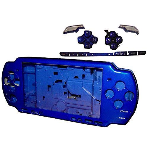 OSTENT Vollständige Gehäuse Muschelfaceplate Fallteilersatz für Sony PSP 2000 Farbe Blau