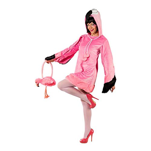 Orlob Fasching Kostüm Damen Flamingo Kleid (42/44)
