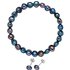 Valero Pearls, Perlen-Set in blau, Schmuck für Damen