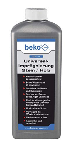 BEKO 299115000 TecLine Universal-Imprägnierung Stein/Holz 5 l Kanister