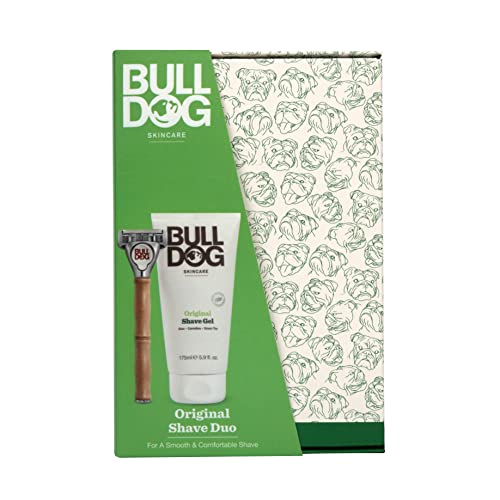 Bulldog Hautpflege für Männer Weihnachten Geschenkset Original Shave Duo