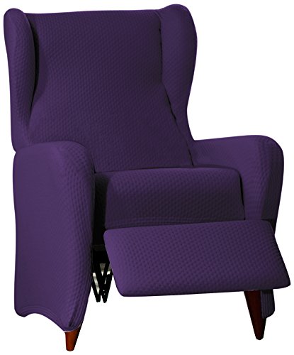 Sucre Sofa Überwurf Relaxsessel Fb. 02-violett