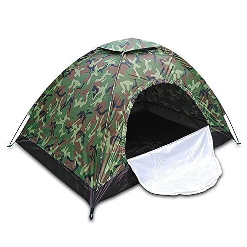 RIYAN Camping Zelt Rucksackreisen Zelt Leichtes Draussen Zelt Einfache Einrichtung für Camping Reisen Rucksackreisen Wandern im Freien 200 x 150 x 110Cm