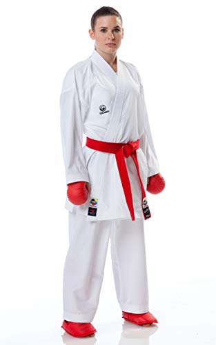 Tokaido Unisex – Erwachsene Kumite Master RAW Karateanzug, weiß, 180 (5,0)