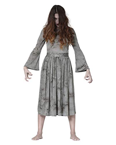 Horror-Shop Irrenanstalt Zombie Kostüm als Phantom Verkleidung für Damen