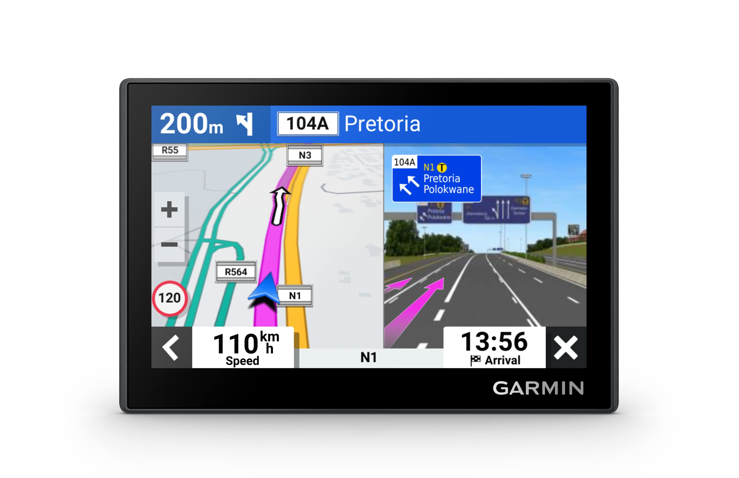 Garmin Drive 53 MT EU – Navigationsgerät mit 5“ (12,7 cm) Farbdisplay, vorinstallierten Europakarten (46 Länder), Traffic via RDS & Smartphone Link App, Fahrerassistenz, TripAdvisor