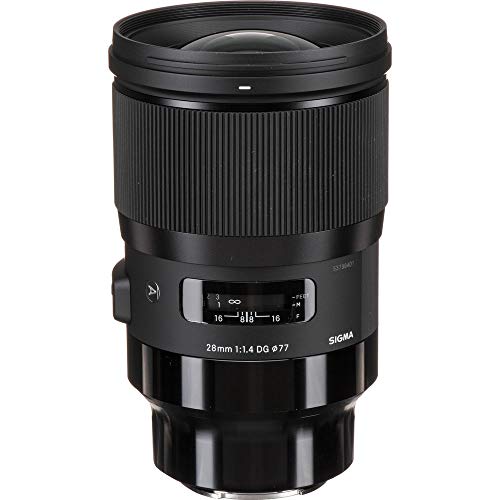 Sigma 28mm F1, 4 DG HSM Art (Filtergewinde 77 mm) für Sony-E Objektivbajonett