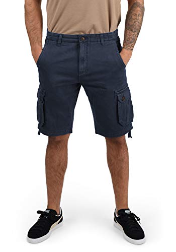 !Solid Vizela Herren Cargo Shorts Bermuda Kurze Hose Aus 100% Baumwolle Regular Fit, Größe:L, Farbe:Ivy Green (3797)