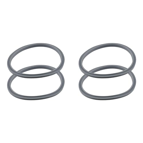 Replacement Gasket with Lip for Nutribullet Blender Part, 4 Pack Speed Blender Compatible Part