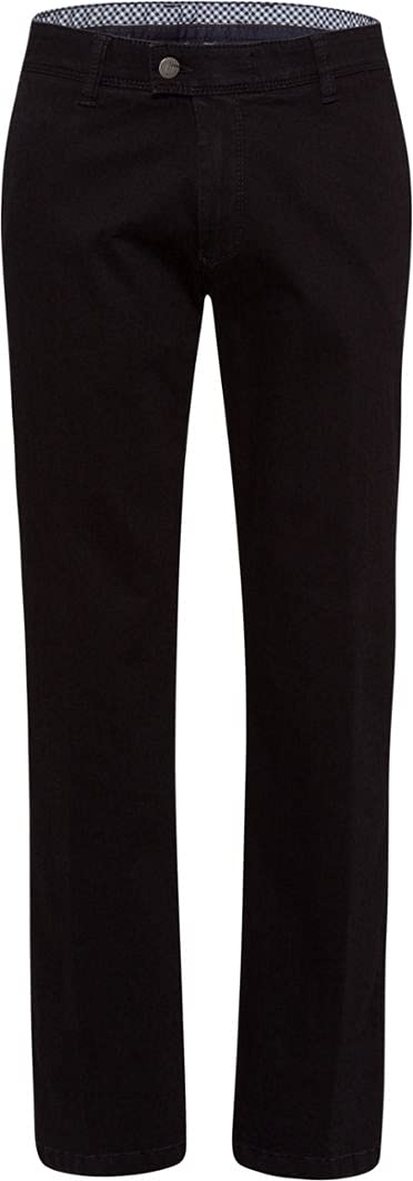 Eurex by Brax Herren Style Jim Tapered Fit Jeans, BLACK, 42W / 32L (Herstellergröße:28U)