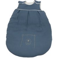 Be Be 's Collection Musselin Sommerschlafsack dunkelblau