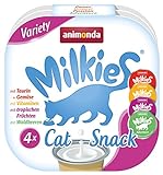 animonda Milkies, Selection, Katzenmilch portioniert, 15x (4 Cups à 15 g)