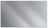 ARTLAND Spritzschutz Küche aus Alu für Herd Spüle 90x50 cm (BxH) Uni Farbe Silber Alu gebürstet H7BO